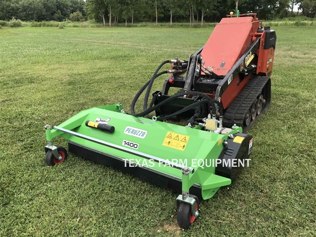 Mini SkidSteer Multi-Purpose Flail Mower, Peruzzo 55